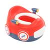 Children Multifunctional Toilets Cute Car Shape Portable Durable PU Cushion Baby Potty for Home Red