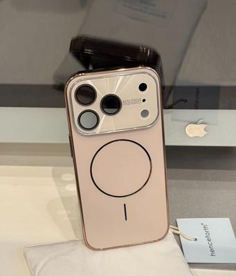 Laser Camera Protection Case for iPhone 17 16 15 14 Pro Max For Magsafe Wireless Charging Magnetic Matte Plating Cover