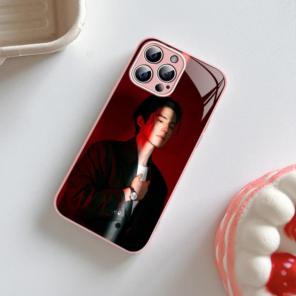 Actor Lee Dong Wook Phone Case For iPhone 14 13 12 Mini 11 Pro XS Max X XR 14 Plus Tempered Glass Cover
