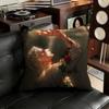 BBaldurs GGate  Astarion Pillow Case Square DoubleSided Printing Short Plush Sofa Cushion Cover Bedroom Bedside Pillow
