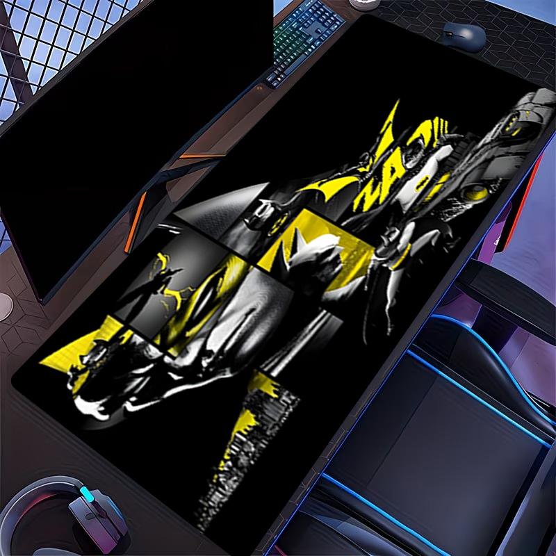Batman Print Mouse Pad, for Keyboard Pad Laptop PC Mat for Office Home Use, Desk Decor, Perfect Birthday Gift for Gamers