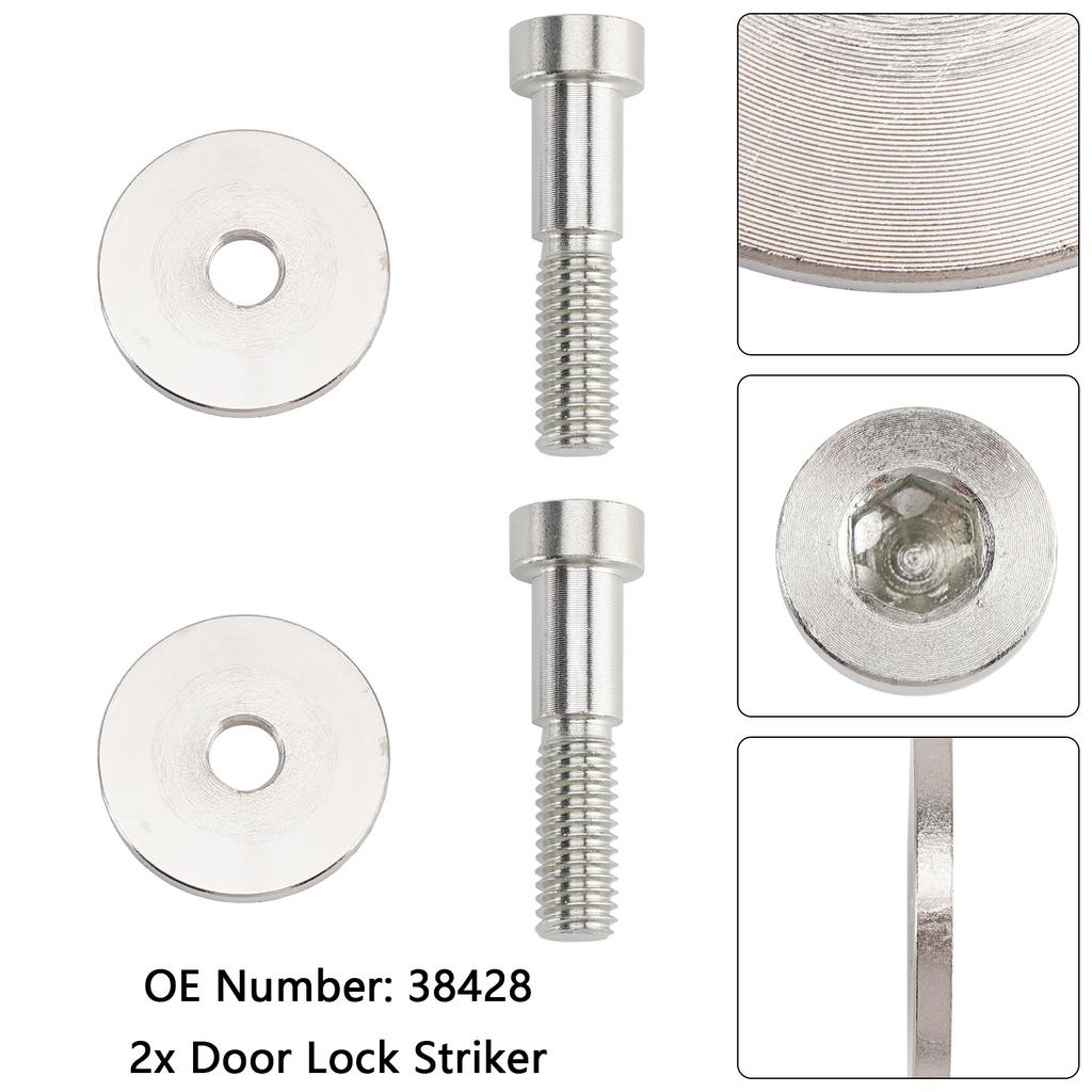 Door Lock Striker 38428 For 1985-2002 Chevy K1500 K2500 K3500 GMC C1500