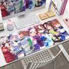 New Mouse Pad Gaming Kawaii Pretty Umamusume Gold Ship Mouse Mat Laptop Cute Anime Girl Desk Mat PC Gaming LockEdge Keyboard Pad