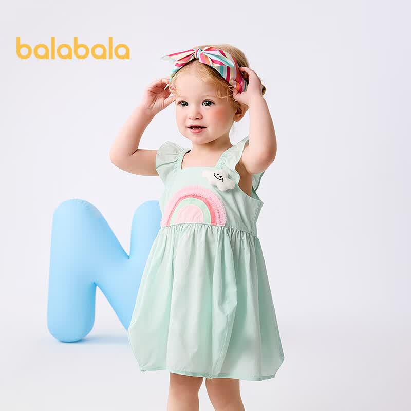 Balabala Baby Girl's Summer Princess Dress