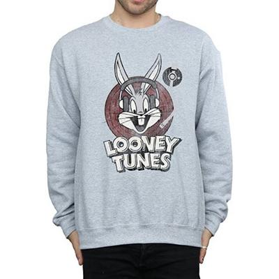 Mens Bugs Bunny Circle Logo Sweatshirt