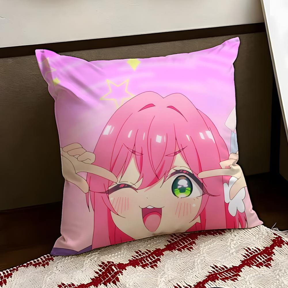 Anime 100 KKanojo Cushion Cover Reversible Soft Durable Pillow Cover Home  Car MultiScene Use for Daily Comfort