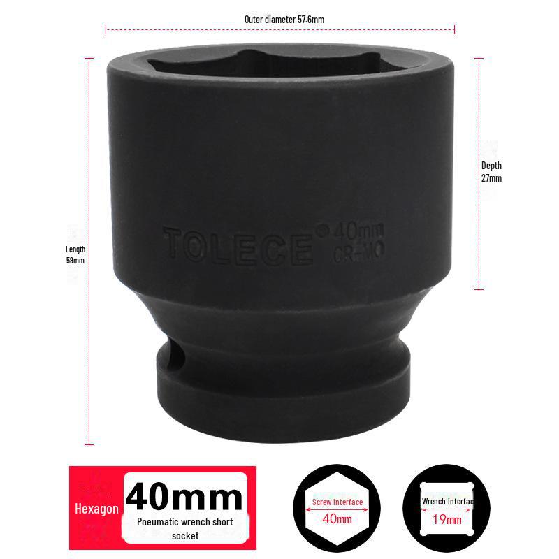 Tolis 3/4” Heavy Duty Pneumatický imbusový klíč 17-41mm