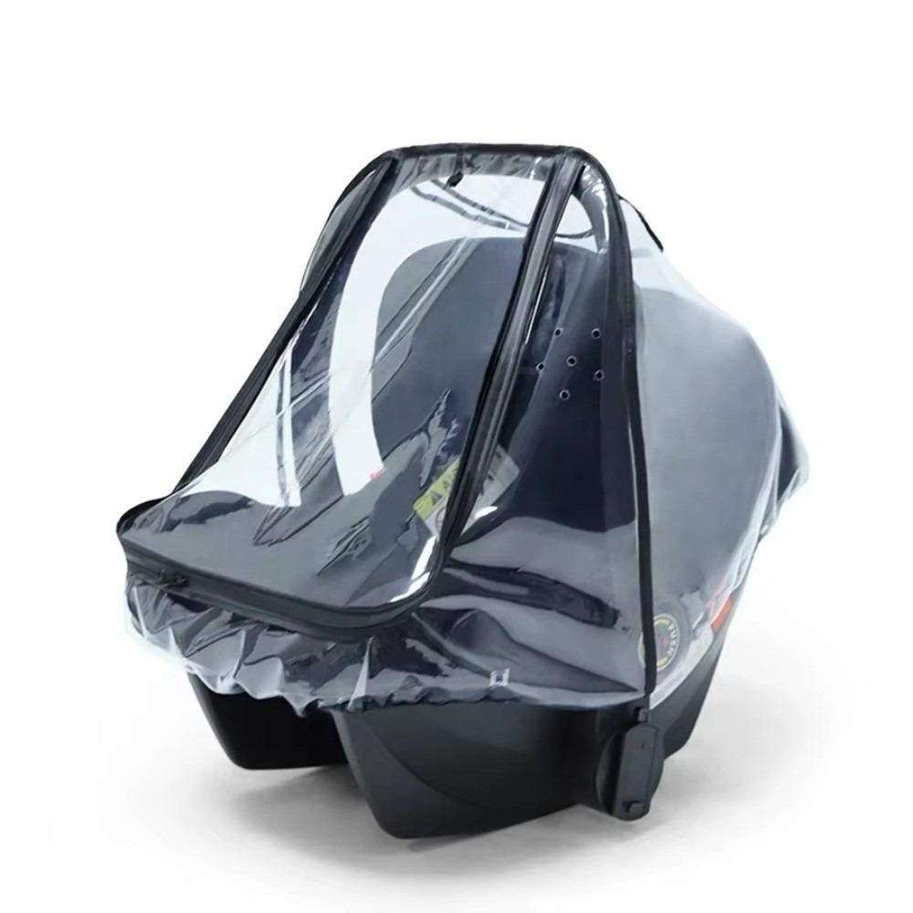 

Insect-proof Newborn Basket Rain Cover Double Zipper Baby Products All-Weather прозорий