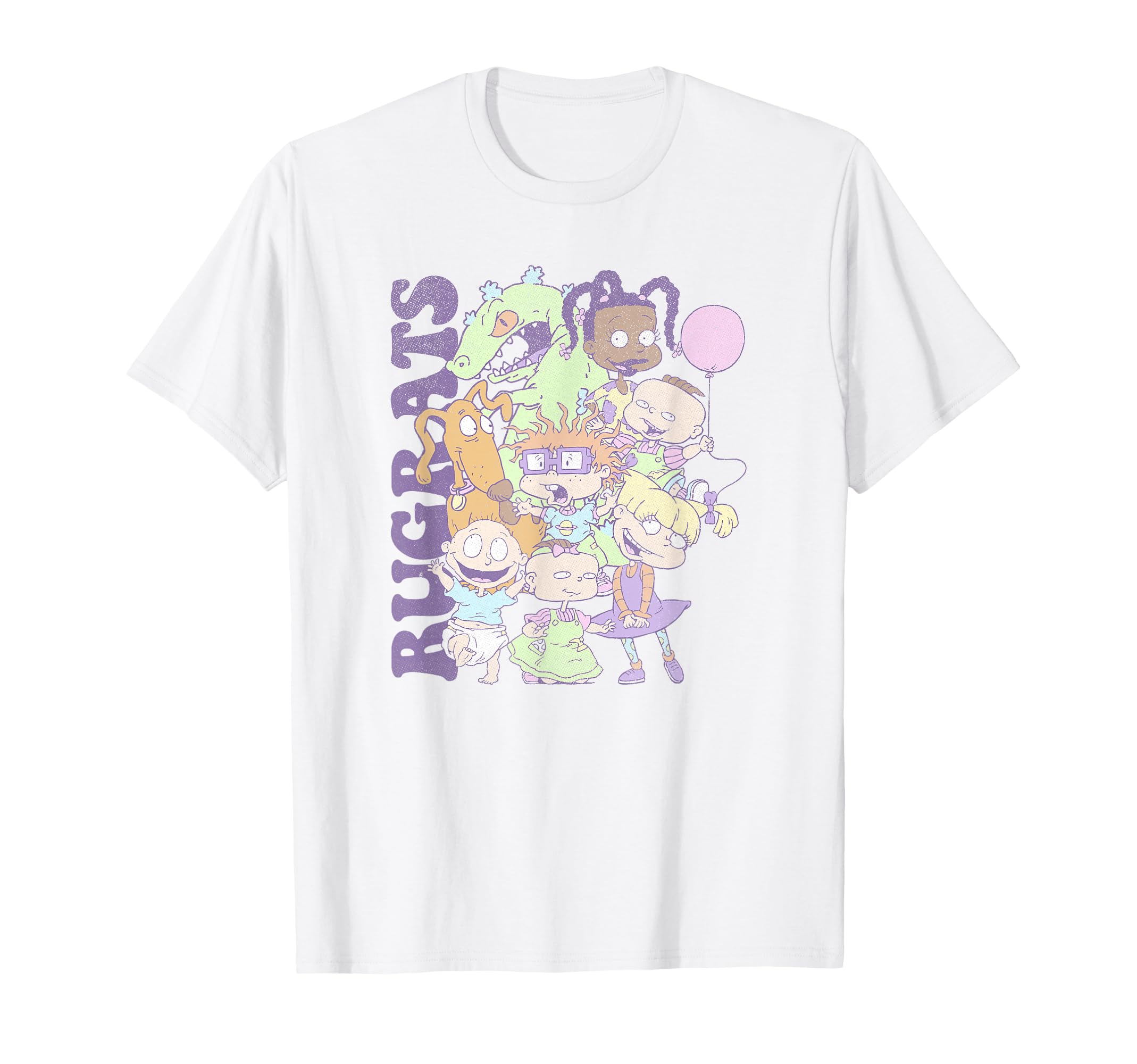 

Rugrats Character Group Shot Antique Portrait T-Shirt