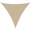 Vidaxl Sonnensegel für den Garten, Oxford-Gewebe, Dreieckig, 4x4x4 M, Beige
