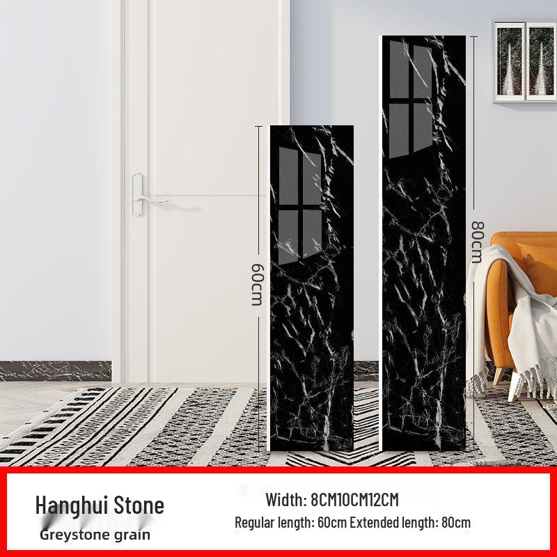 Self-Adhesive Waterproof Marble Pattern Skirting Board Wall Stickers (8-15 Cm)