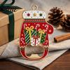 Holiday Kitchen Gadget Accessories Christmas Glove Bottle Opener, Shape Remover with Magnetic Backing, Festive Fridge Magnet Decoration Durable
