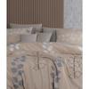 Sängklädesset - 1 påslakan 220 x 240 cm + 2 örngott 60 x 60 cm - 100% förstärkt bomull - Beige
