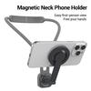 K08-2M Magnetisk Telefonhållare för Halsen 360 Graders Rotation Telefonhalsfäste Handsfree POV