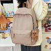 Schoolbag Korean Ins Wind Star Backpack Women, Large Capacity Junior High School Girls High School Student School Bag Leisure Travel Backpack