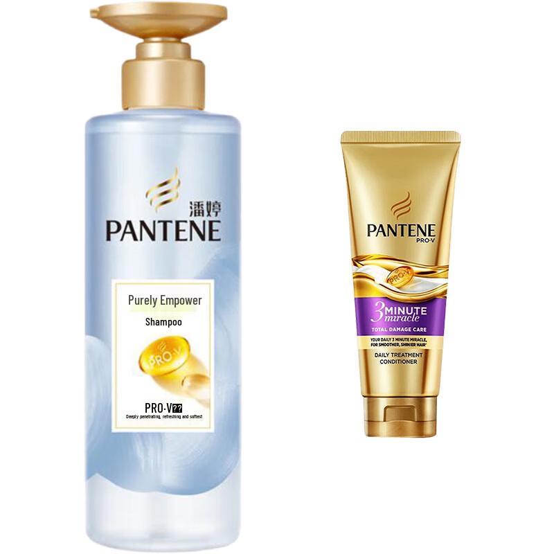 Pantene PRO-V Scalp Detox & 3-Min Miracle Hair Repair Set