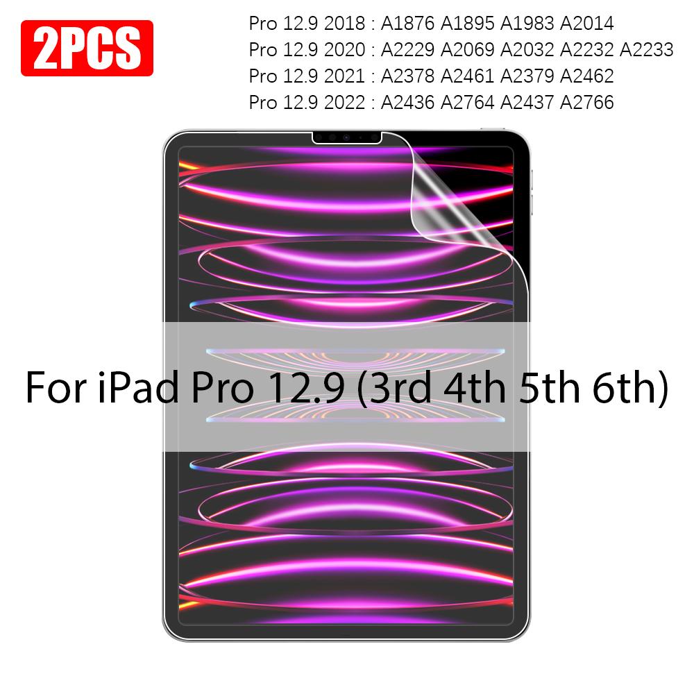 2 шт. Пленка с ощущением бумаги для Ipad 10 10-го Pro 13 M4 M5 12.9 Защитная пленка для экрана Ipad Air 11 5 4 M3 M2 A16 9-го Поколения Mini 6 7
