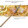 Knife Tipped Wooden Handle Agate Knife Burnishing Polishing Jewelry Tool