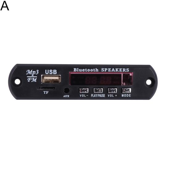 Automobile MP3 Player FM Radio Bluetooth-compatible 5.0 Speaker Module Audio Decoder Board
