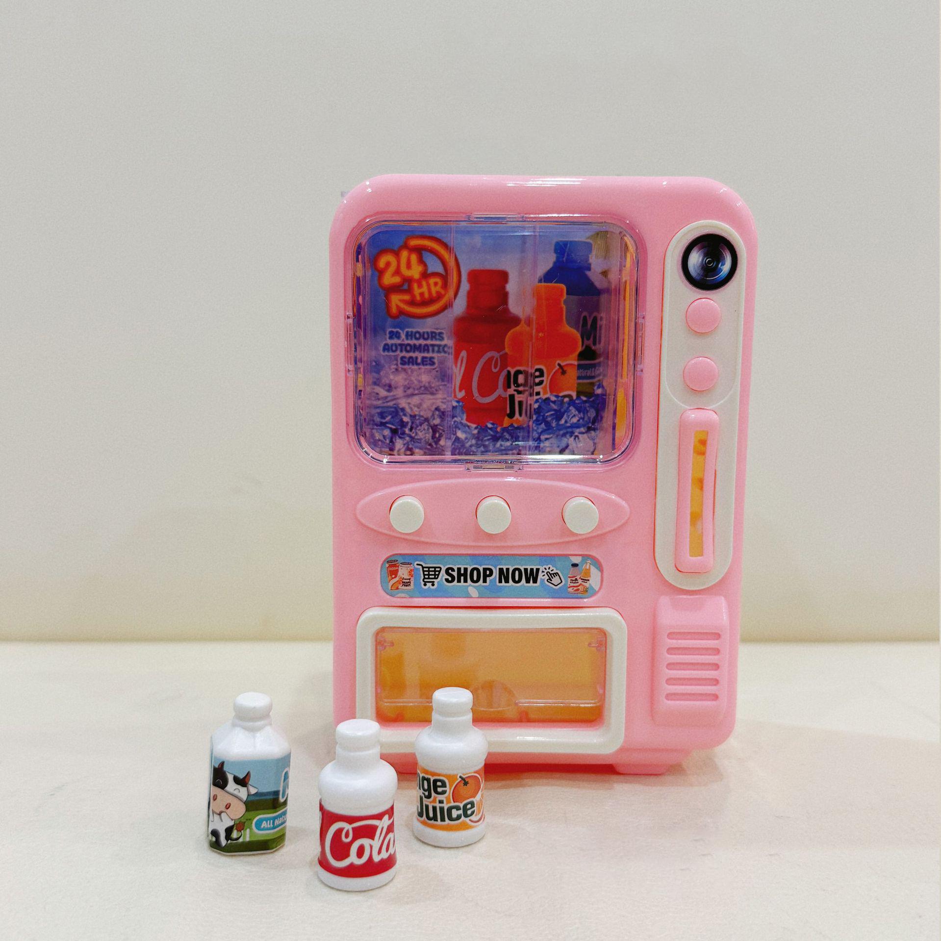 

Simulation Mini Dessert Car Mixer Refrigerator Tableware Toys Set Children Kitchen Toys Props DIY Play House Toys Birthday Gifts