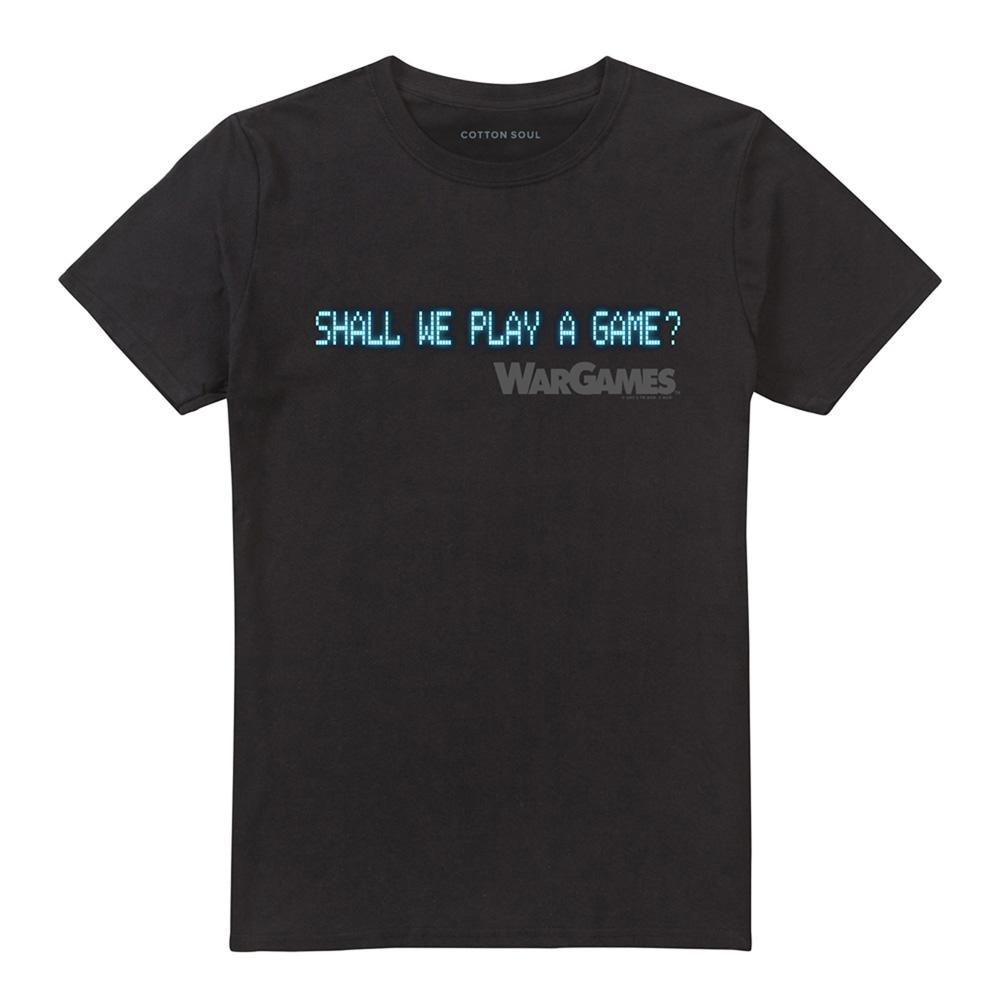 WarGames Unisex Adult Shall We Play A Game? T-Shirt