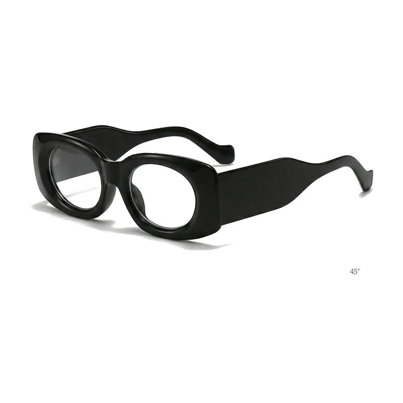 Mode Damen Blaulichtfilterbrille Herren Damen Transparent Computerbrille Quadratische Brille Computerschutz