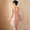 Sexy Dress for Women Clothes Sling Lace Wear Comfortable Lingerie Sleeveless Female Summer Dress