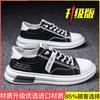 Canvas shoes men's 2025 summer men's shoes trend men's board shoes versatile casual shoes breathable deodorant ice silk cloth shoes