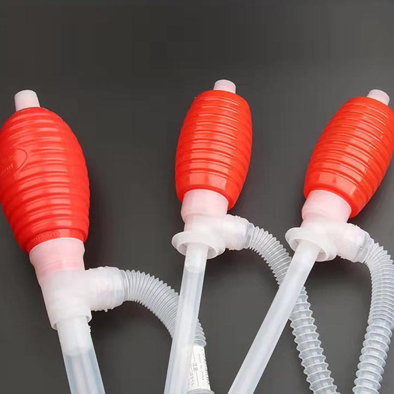 1pcs Manual Siphon Pump Liquid Transfer Tool Car Oil Extractor Fuel Sucking Pipe Water Suction Tube