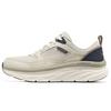 Dlux Walker Strapazierfähiger Sportstoff Leder Niedrig geschnittene Freizeit-Laufschuhe Herren Sneaker Grau Blau 232363-TPNV