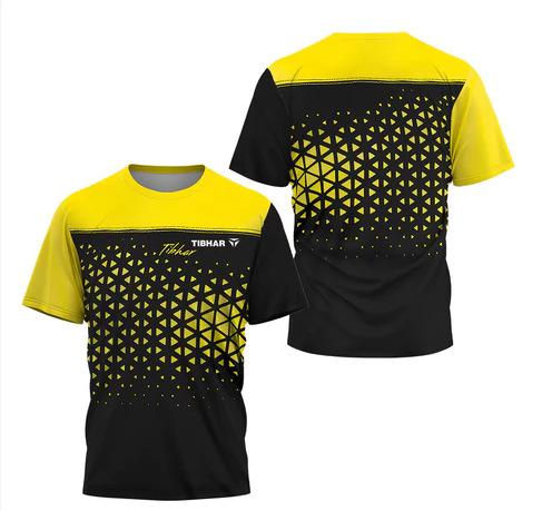 Hot Print T-Shirt Table Tennis T-Shirt Men s Quick Drying Breathable Outdoor Sports Felix Lebrun XXS