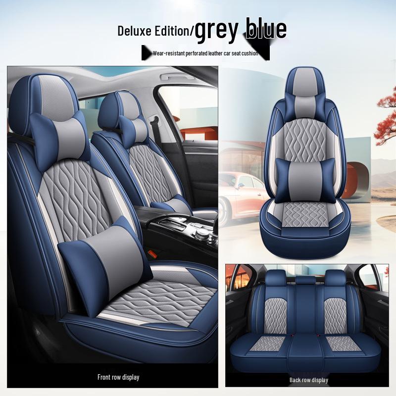 Honda Car Seat Cushion: Fits Civic, Brio, Inspire, Accord, Type R, Vezel - All-Season, Full Coverage