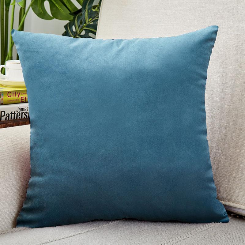 Velvet Pillowcase Cushion Cover Light Luxury Velvet Living Room Sofa Cushion Nordic Home Soft Decoration