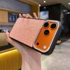 17 Applicable iPhone16promax Point Drill Leather Pattern 16 Apple 17pro Mobile Phone Case 17promax Protective Case
