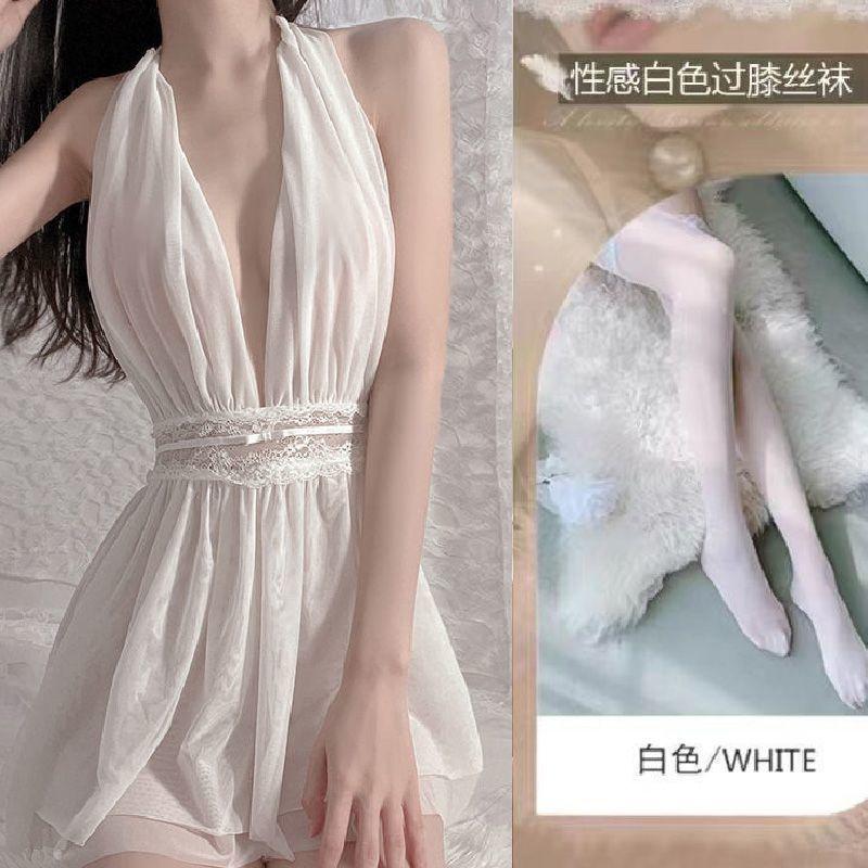 Mesh neck sexy ins wind high value comfortable and breathable