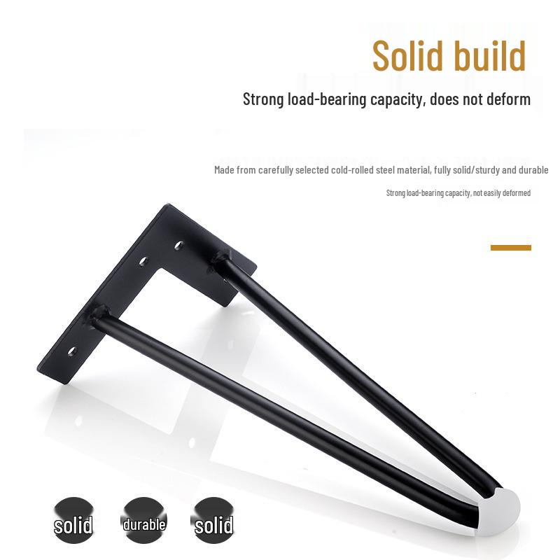 Modern Simple Iron Angled Furniture Feet for TV Cabinet and Sofa
