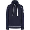 Lazy Jacks Womens/Ladies Pique Button Neck Sweatshirt