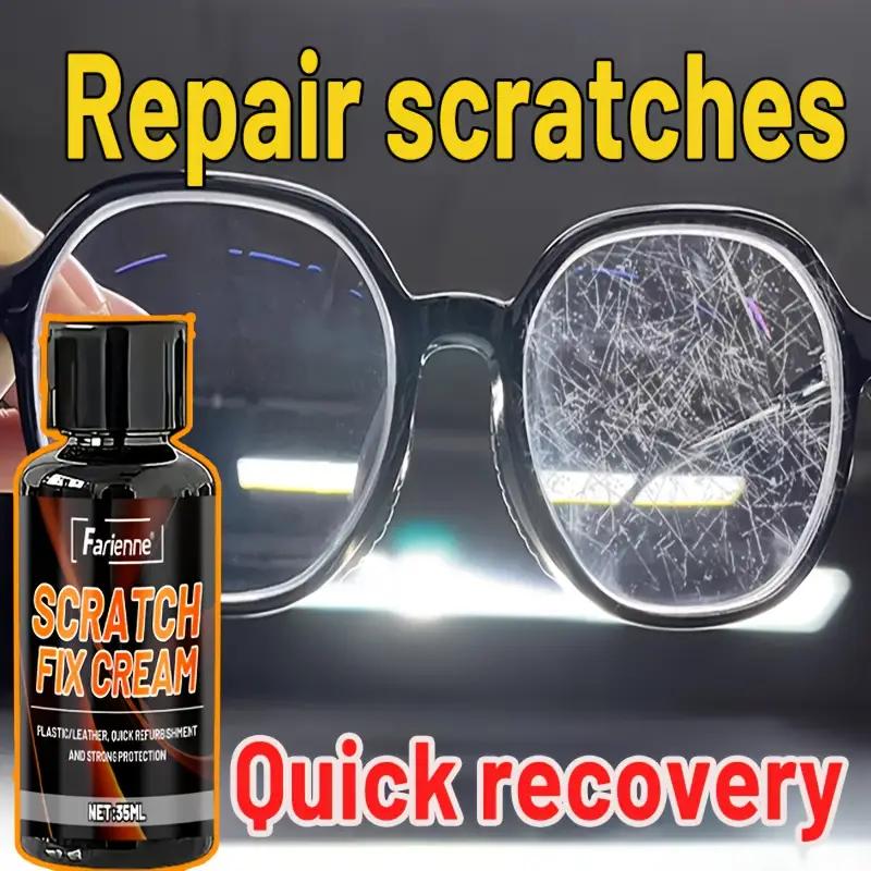 Multi-purpose Glass and Lens Scratch Repair Kit-Restore Clarity and Smooth Surface-Suitable for Car Windows,Watch Glass,Eyeglass