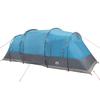 Vidaxl Tenda da Campeggio, a Tunnel, 4 Persone, Blu, Impermeabile