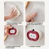 Adhesive Toothbrush Holder Wall Mounted Organizer Holds 2 Toothbrushes Fruit Design Toothbrush Hanger Keeps Toothbrush Dry Fresh for