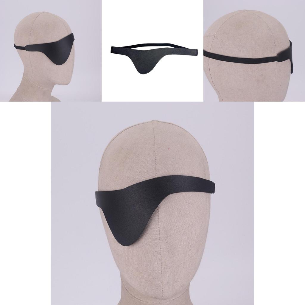 Chainsaw Man Cosplay Eye Mask Accessory For Anime Fans With Fake Leather Finish For Costume Accessories