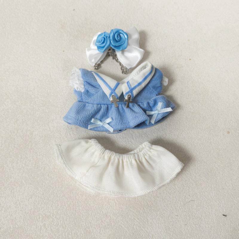 In Stock: 10CM Cotton Doll Skirt - Cute Devil Dress Replacement, Changeable Doll Clothes