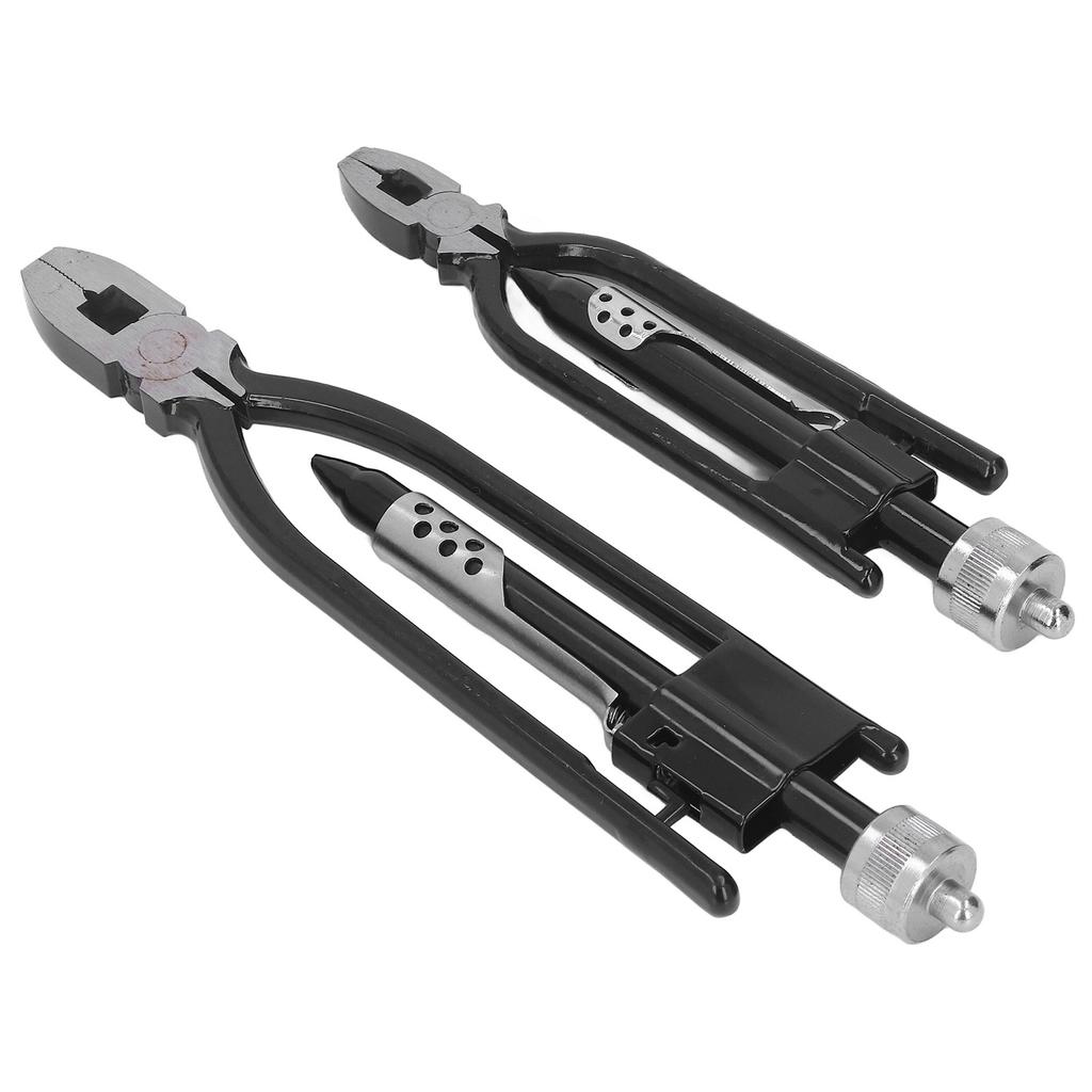 2pcs Safety Wire Plier 6in 9in Carbon Steel Twisting Locking Wire Cutter for Aircraft Automotive