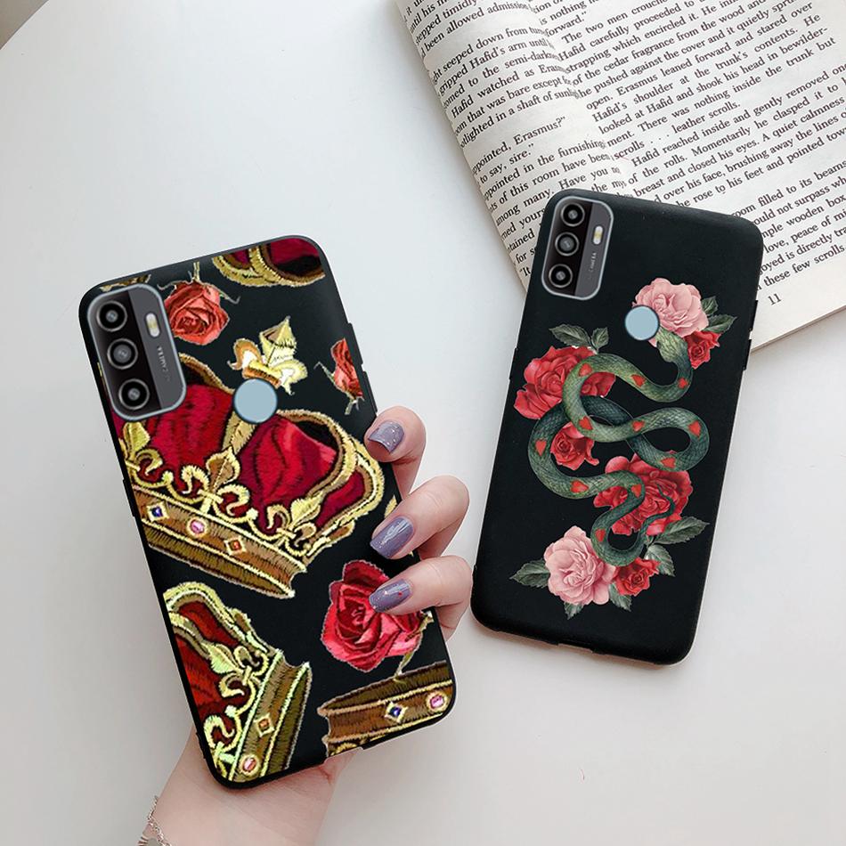 For OPPO A53S 2020 Case Cartoon Coque Heart Painted Silicone Phone Back Cover For oppo a53s A 53s A53 s oppoa53 2020 Shell Case