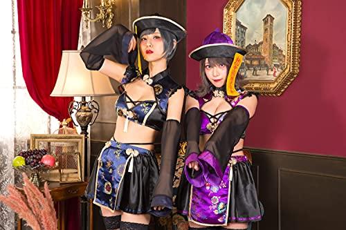 Clearstone SugarWhip Cosplay Halloween Combat Jiangshi Women's Purple