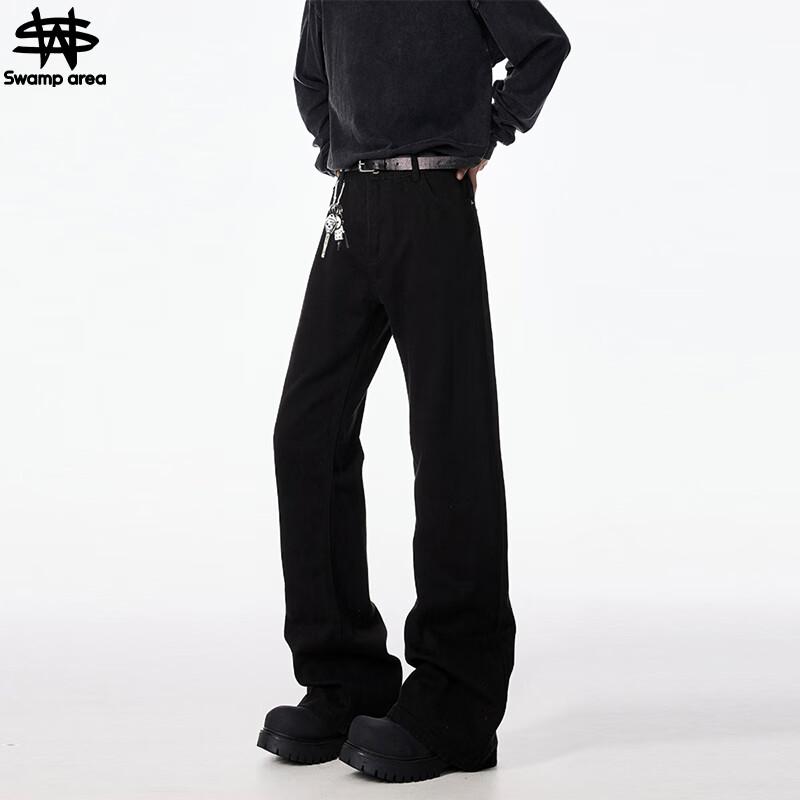 

ДЖИНСЫ КЛЕШ В СТИЛЕ АМЕРИКАНСКОГО СТРИТСТАЙЛА 2XL