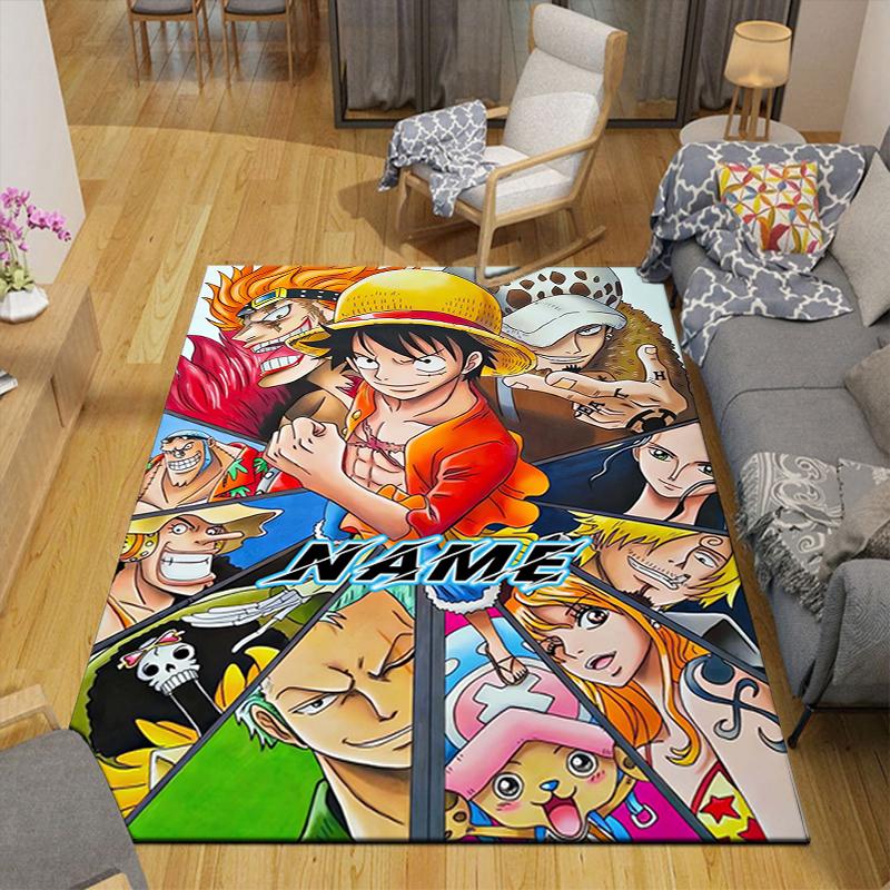 Custom 1Pc One Piece Adventure Rug Office Carpet Indoor Outdoor Entrance Doormat Nonslip Soft And Comfortable Living Room D2915195