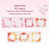 Baroque Floral Die-Cut PET Tape: Retro Journal Sticker Series