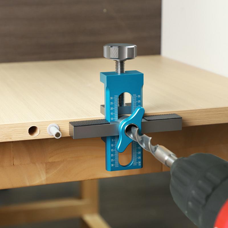 Cabinet Door Positioning Template Adjustable Length Cabinet Hardware Jig Wardrobe Mounting Clamp For Restaurant Home Drawer