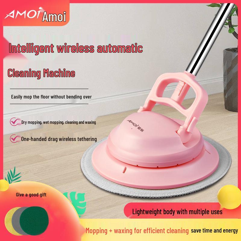 110V Cordless Electric Mop & Smart Waxing Sweeper